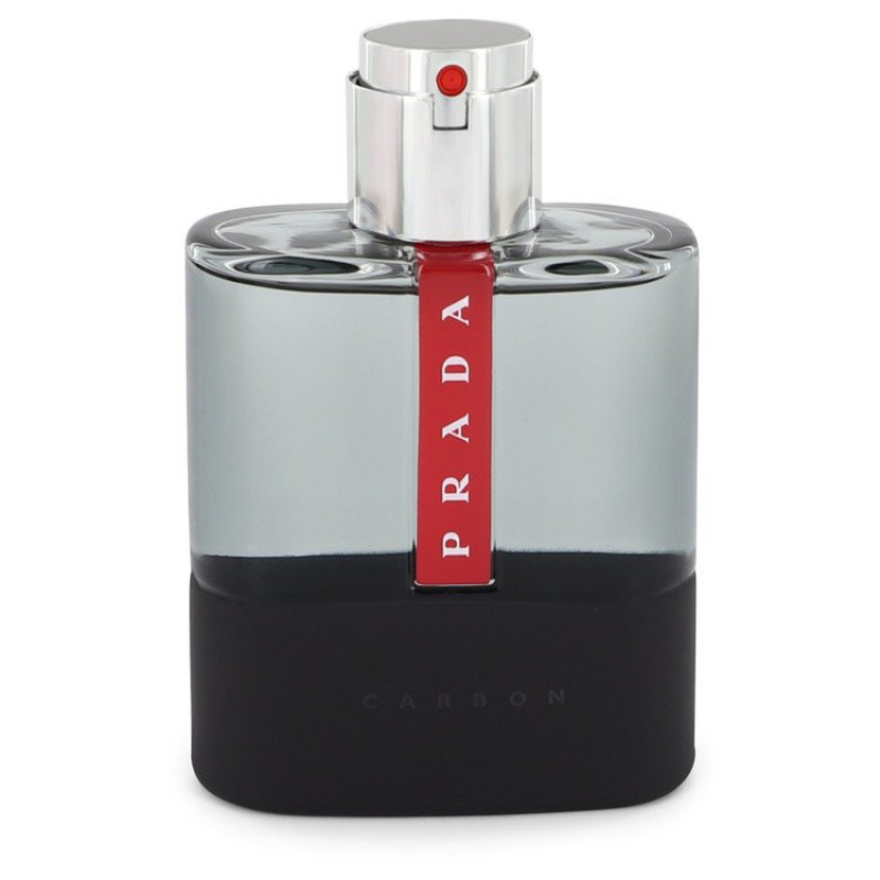 Prada Luna Rossa Carbon by Prada Eau De Toilette Spray (Tester) 3.4 oz