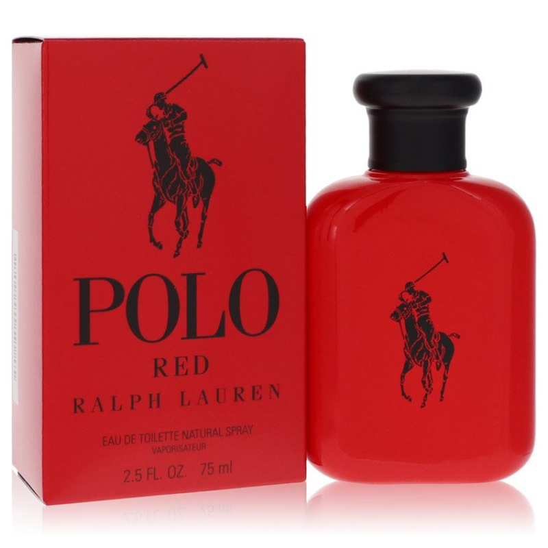 Polo Red by Ralph Lauren Eau De Toilette Spray 2.5 oz