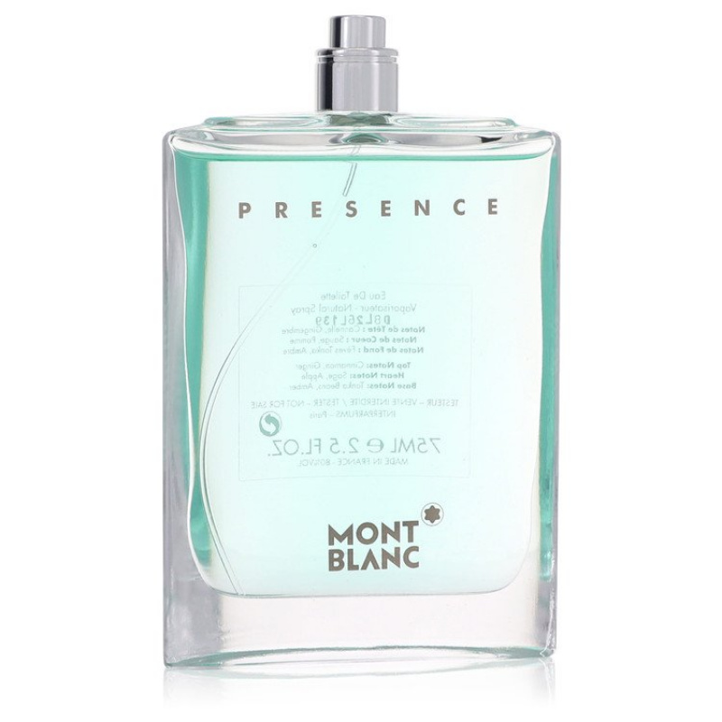 Presence by Mont Blanc Eau De Toilette Spray (Tester) 2.5 oz