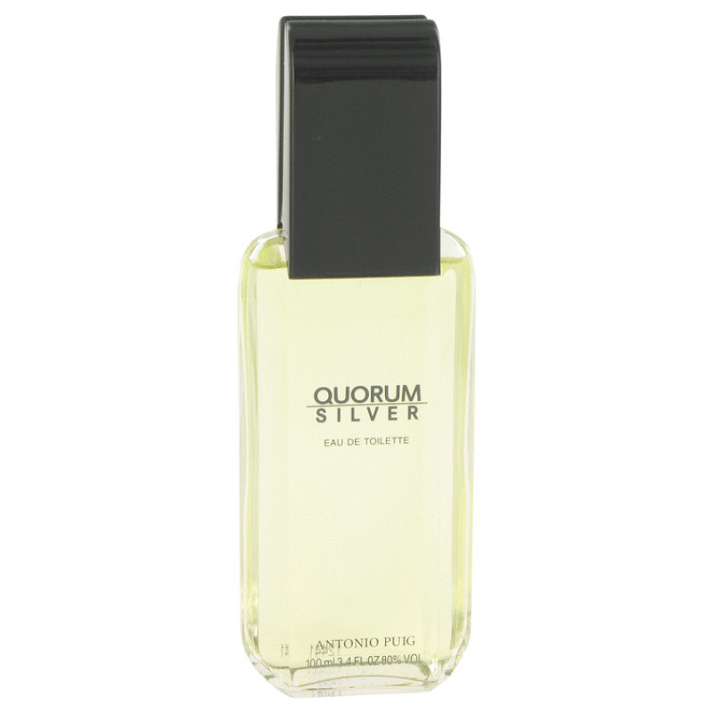 Quorum Silver by Puig Eau De Toilette Spray (Tester) 3.4 oz