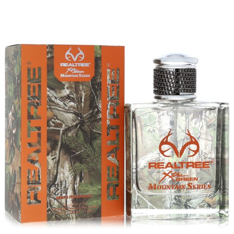 Realtree Mountain Series by Jordan Outdoor Eau De Toilette Spray 3.4 oz