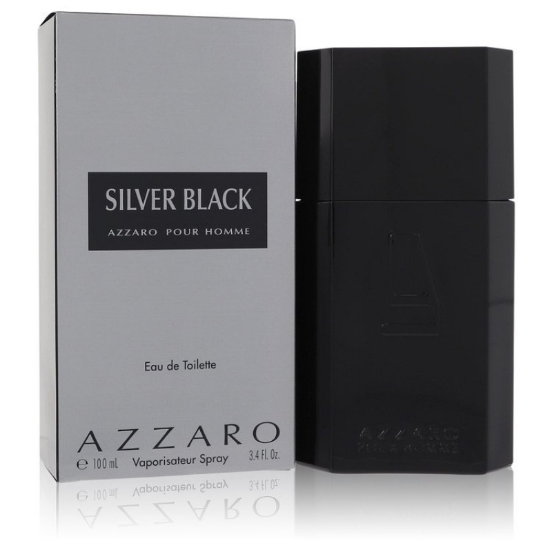 Silver Black by Azzaro Eau De Toilette Spray 3.4 oz
