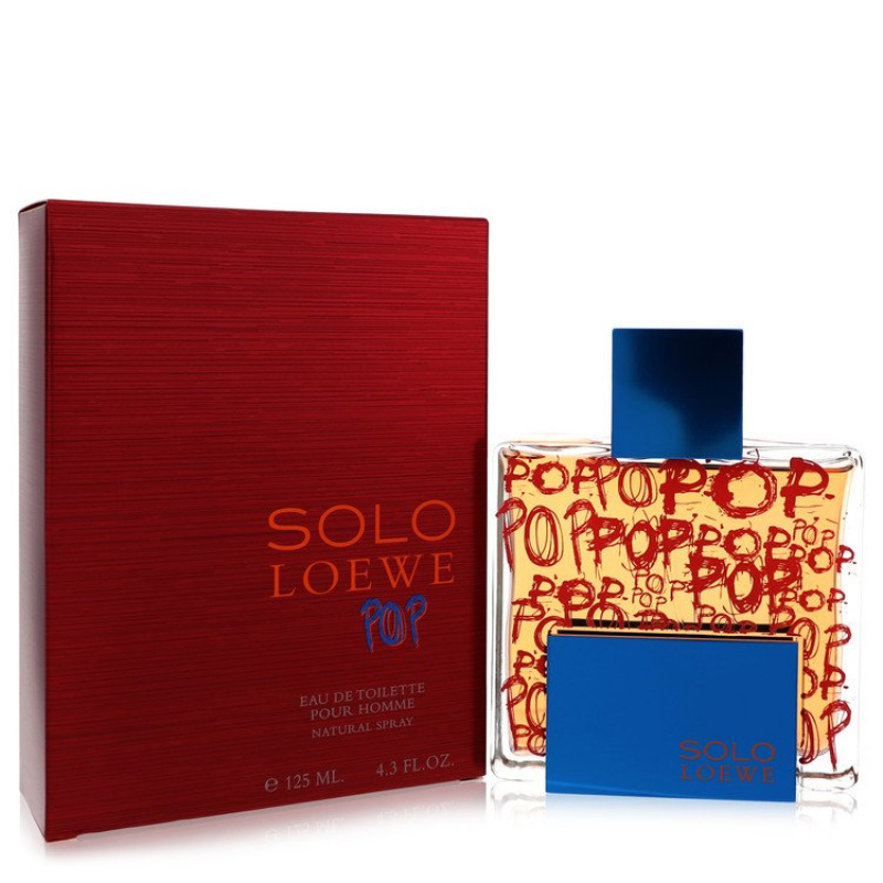 Solo Loewe Pop by Loewe Eau De Toilette Spray 4.3 oz