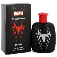 Spiderman Black by Marvel Eau De Toilette Spray 3.4 oz
