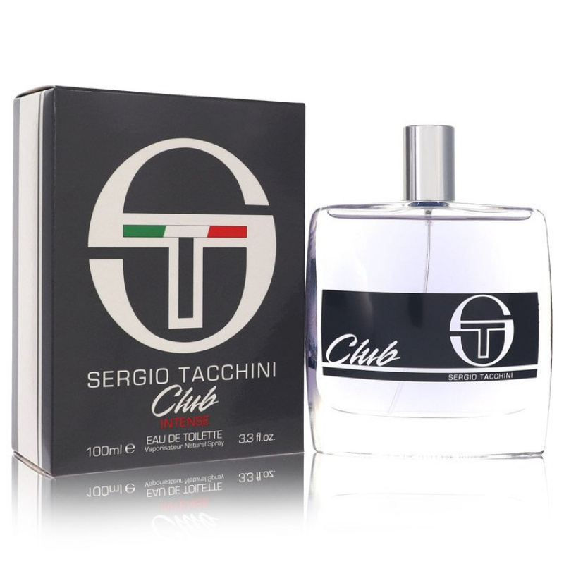 Sergio Tacchini Club Intense by Sergio Tacchini Eau De Toilette Spray 3.3 oz
