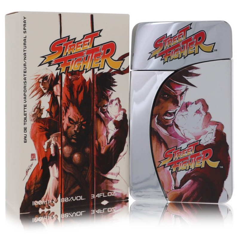 Street Fighter by Capcom Eau De Toilette Spray 3.4 oz