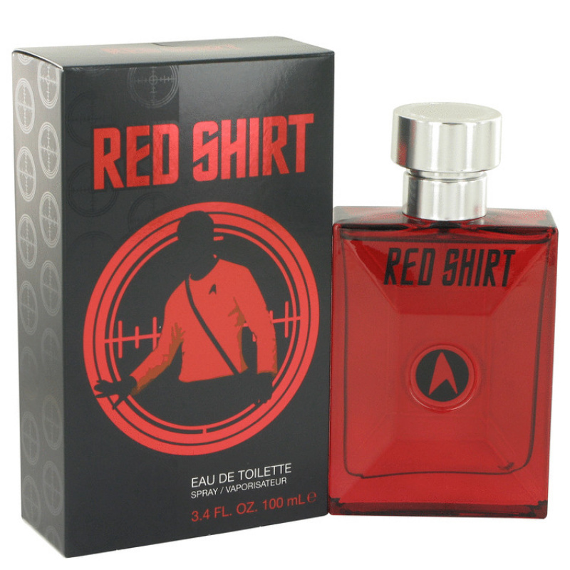 Star Trek Red Shirt by Star Trek Eau De Toilette Spray 3.4 oz