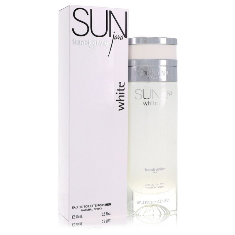 Sun Java White by Franck Olivier Eau De Toilette Spray 2.5 oz