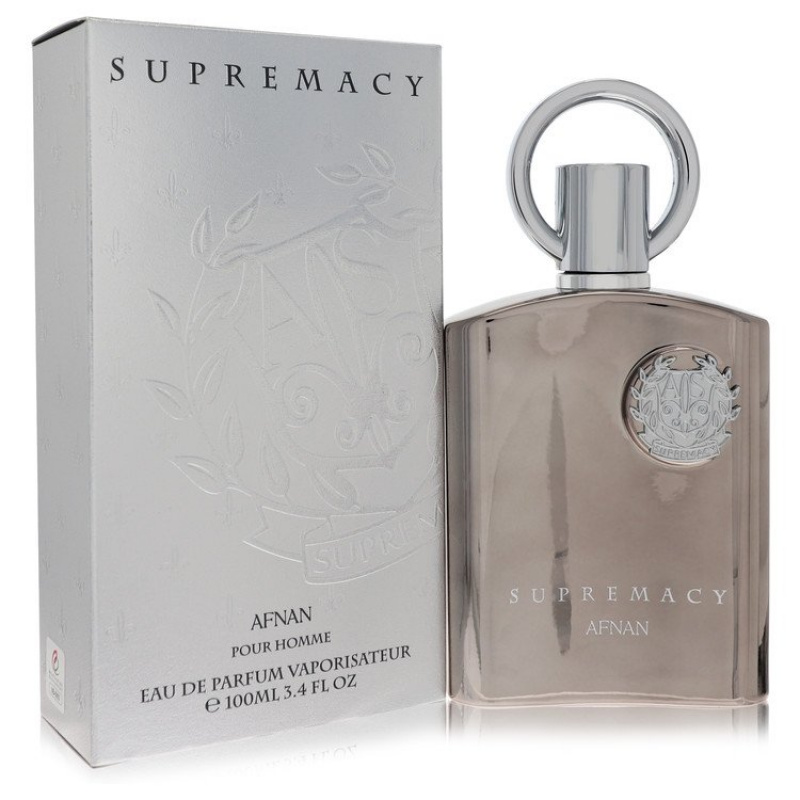 Supremacy Silver by Afnan Eau De Parfum Spray 3.4 oz