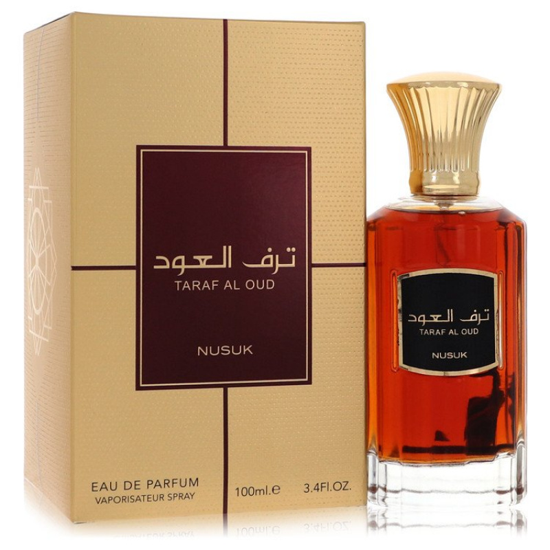 Taraf Al Oud by Nusuk Eau De Parfum Spray (Unisex) 3.4 oz