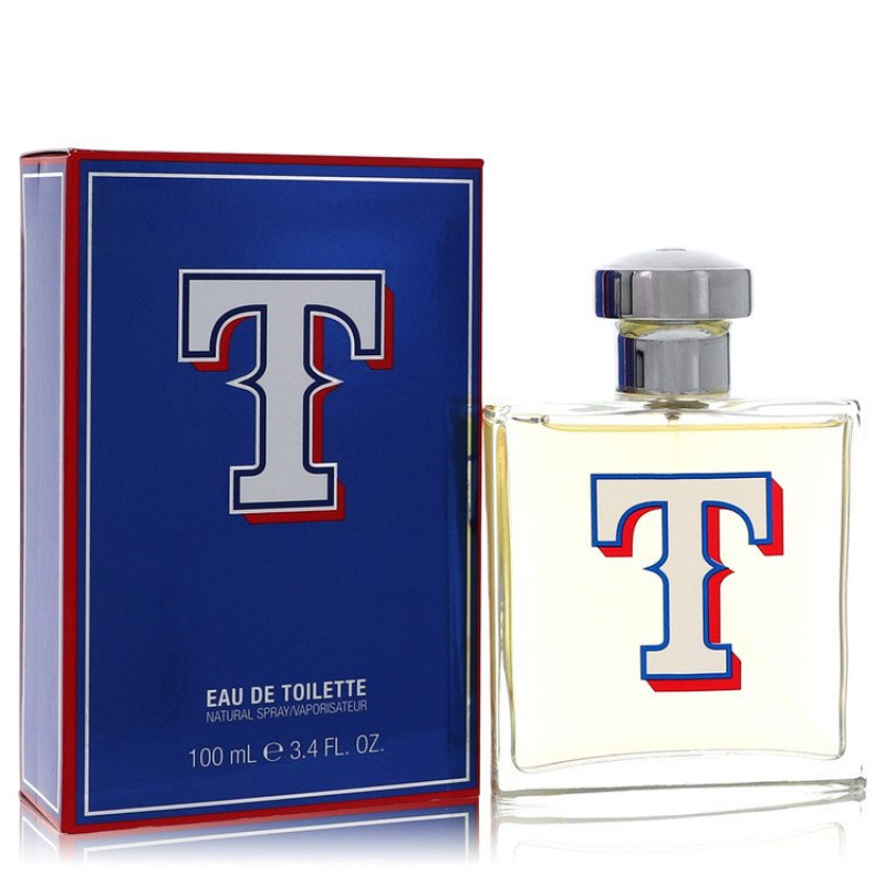 Texas Rangers by Texas Rangers Eau De Toilette Spray 3.4 oz