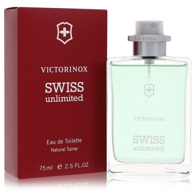 Swiss Unlimited by Victorinox Eau De Toilette Spray 2.5 oz