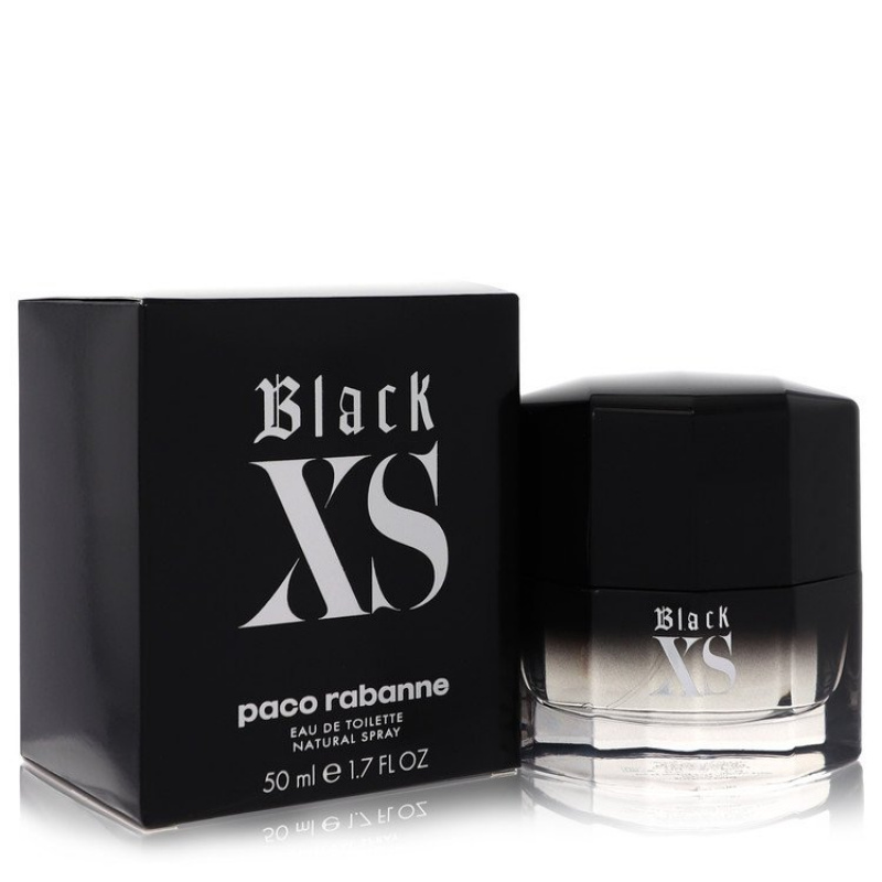 Black XS by Paco Rabanne Eau De Toilette Spray 1.7 oz