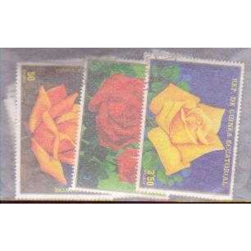 25 Roses all different stamps