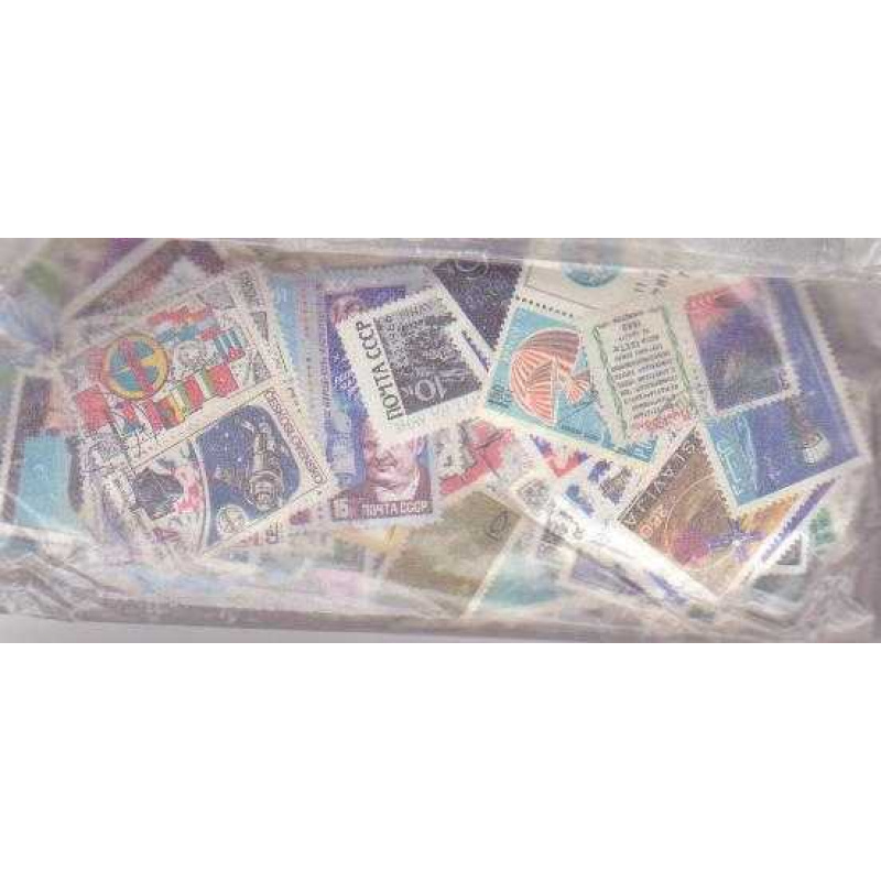 500 Space all different stamps