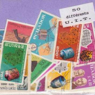 50 UIT all different stamps