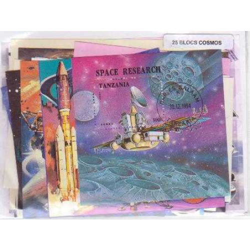 25 Cosmos Souvenir Sheets