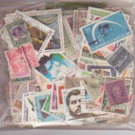 100 Cuba All Different Stamps