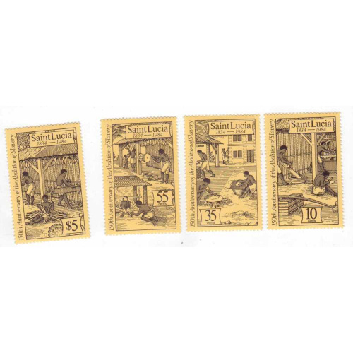 St. Lucia 706-09 MNH