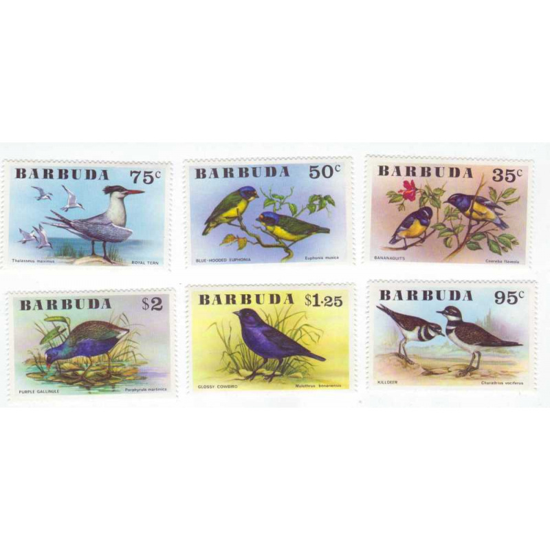 Barbuda 238-43 MNH