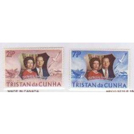 Tristan Da Cunhua 178-79 MNH