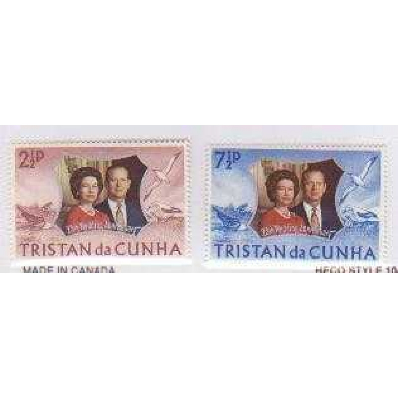 Tristan Da Cunhua 178-79 MNH
