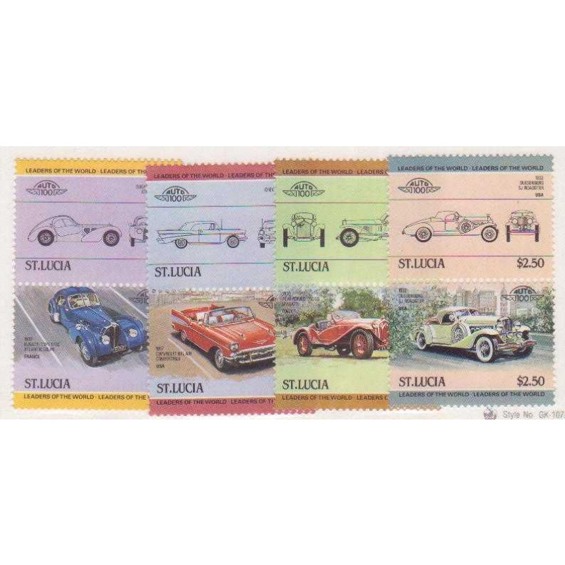 St. Lucia 653-56 MNH