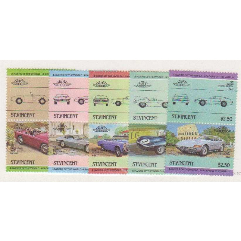 St Vincent 773-77 MNH