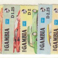Gambia 620-27 MNH