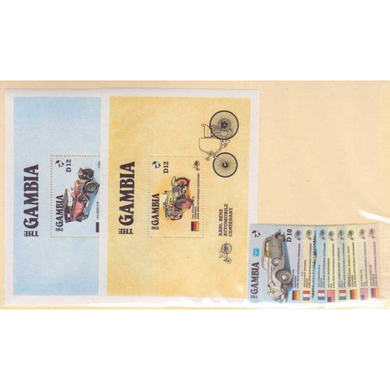 Gambia 620-29 MNH