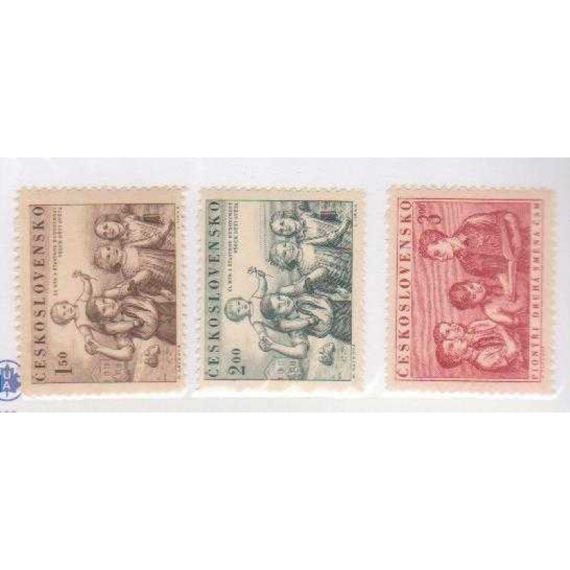 Czechoslovakia 523-25 MNH