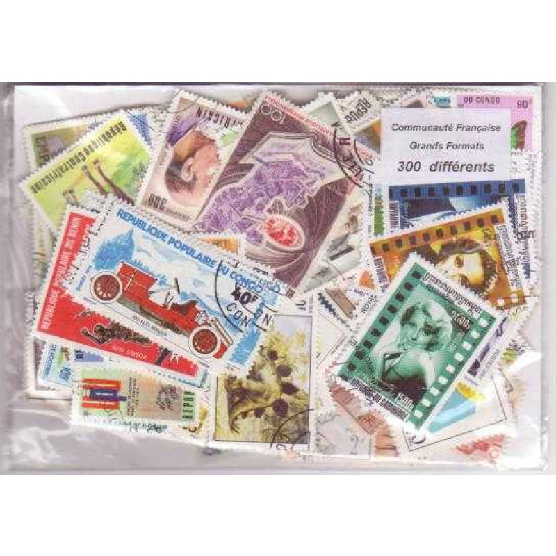 100 France All Different Stamp