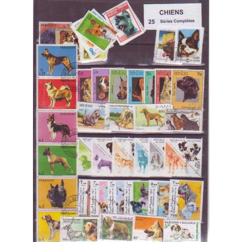 25 All different dogs sets