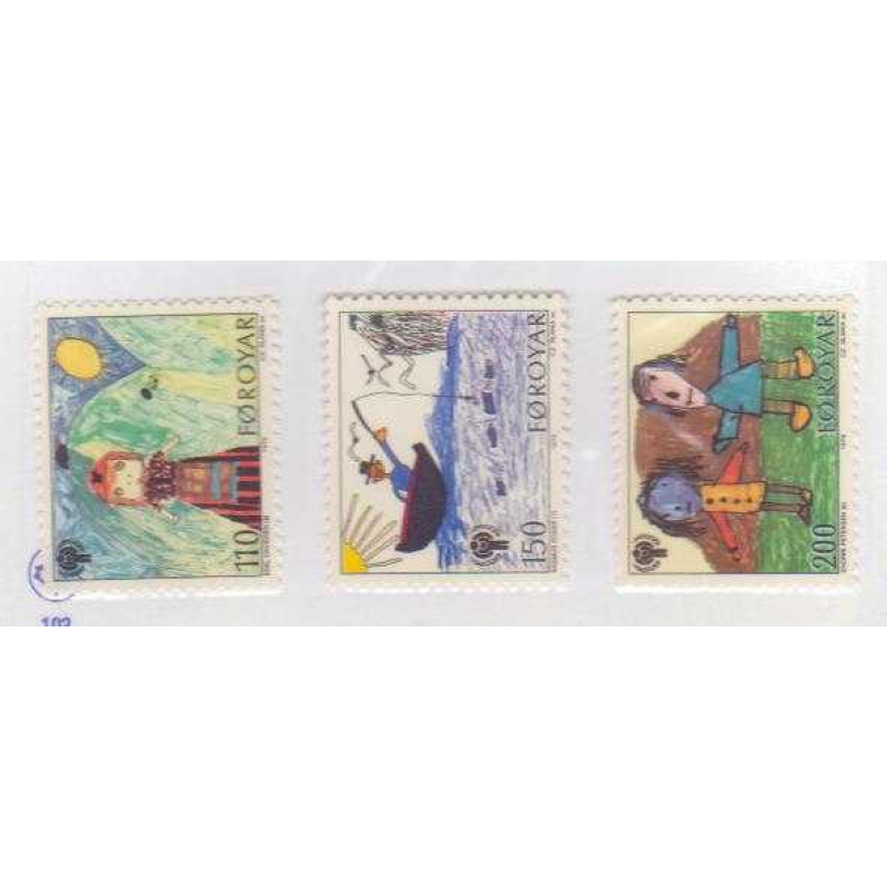 Faroe 45-47 MNH