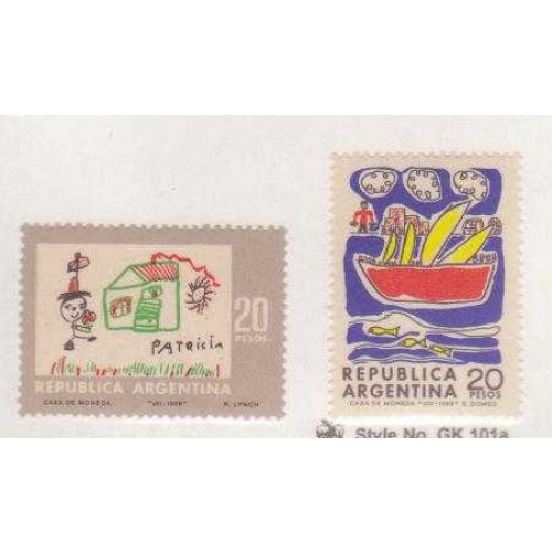 Argentina 863-64 MNH