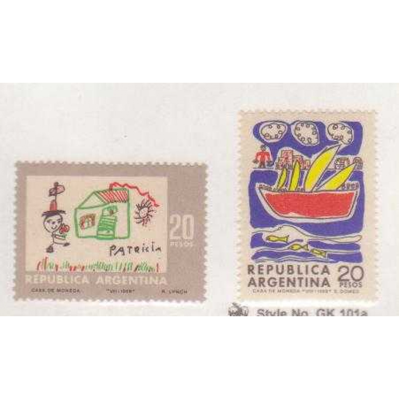 Argentina 863-64 MNH