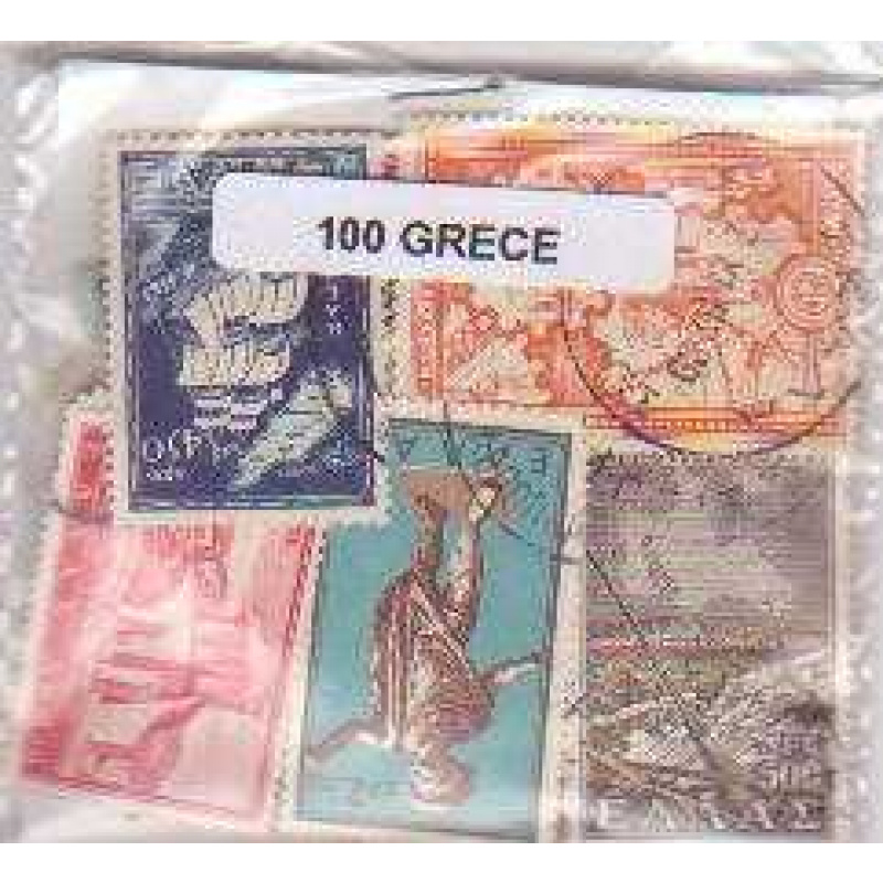 100 Greece All Different Stamp