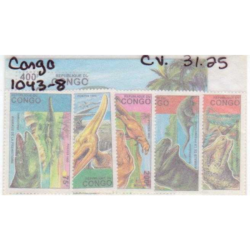 Congo 1043-8 MNH