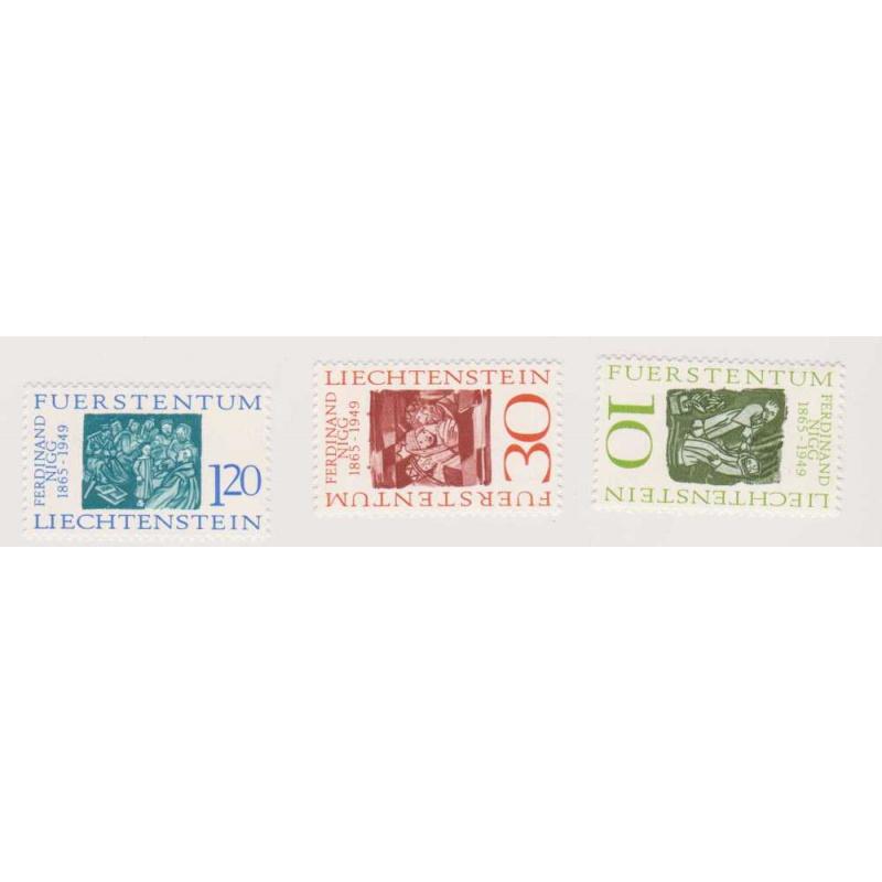 Liechtenstein 401-3 MNH