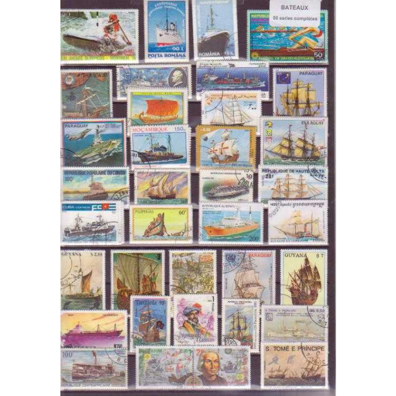 50 All different ships sets