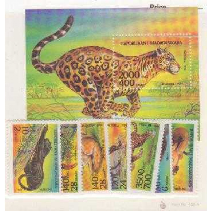 Malagasy 1182-89 MNH