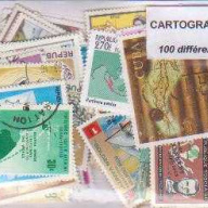 100 Maps All Different Stamps