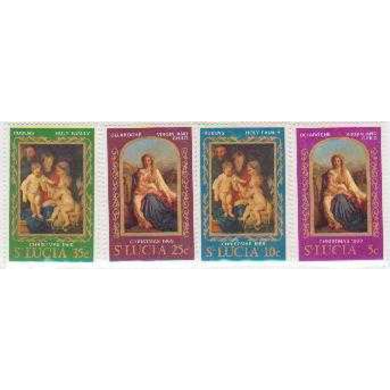 St. Lucia #257-60 MNH