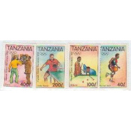 Tanzania #888-91 MNH