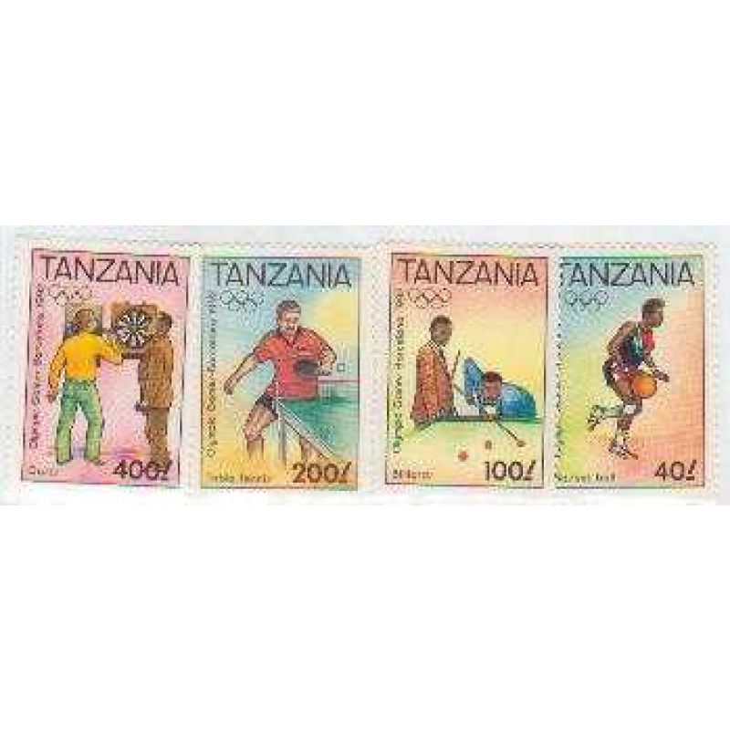 Tanzania #888-91 MNH