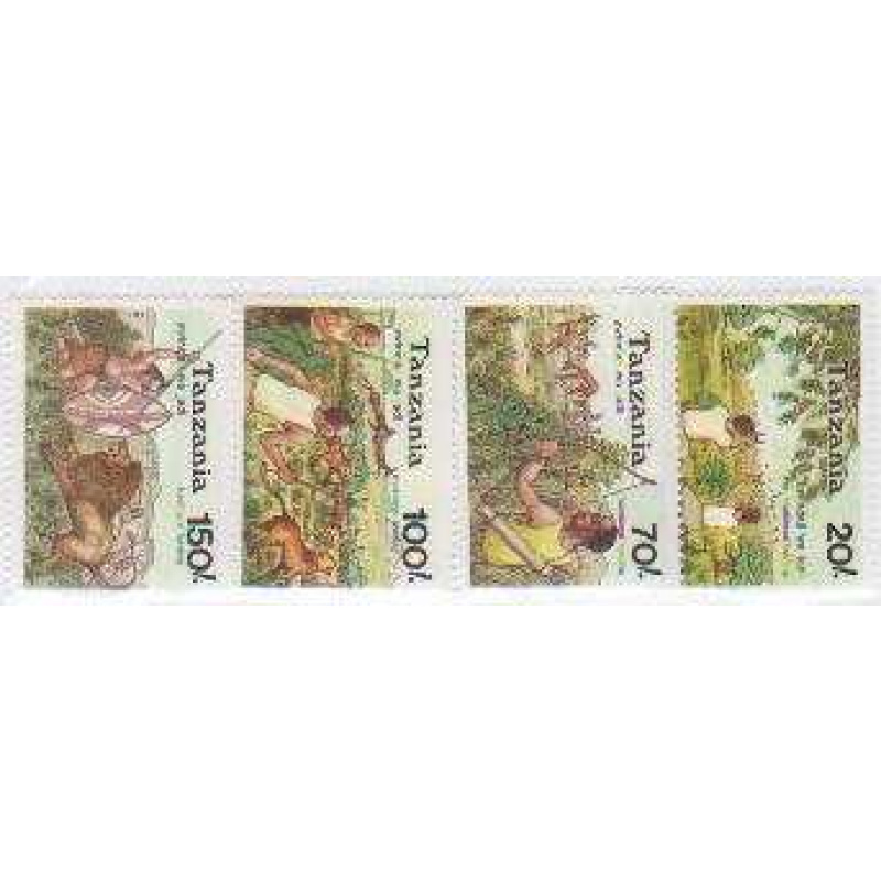 Tanzania #935-8 MNH