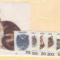 Tanzania #967a-h MNH