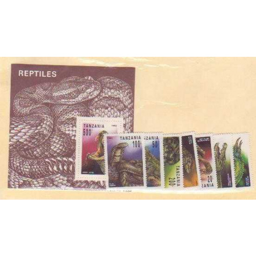 Tanzania #1128-35 MNH