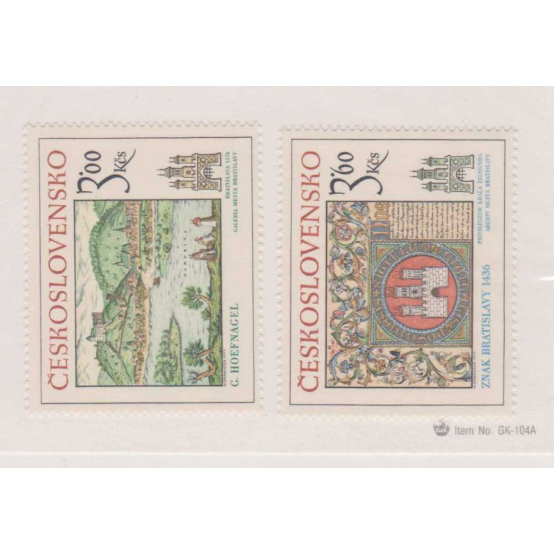 Czechoslovakia 2152-53 MNH