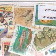 100 Vietnam All Different Stam